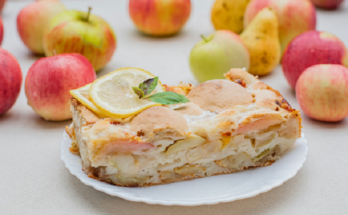 A Piece of Bavarian Apple Tart