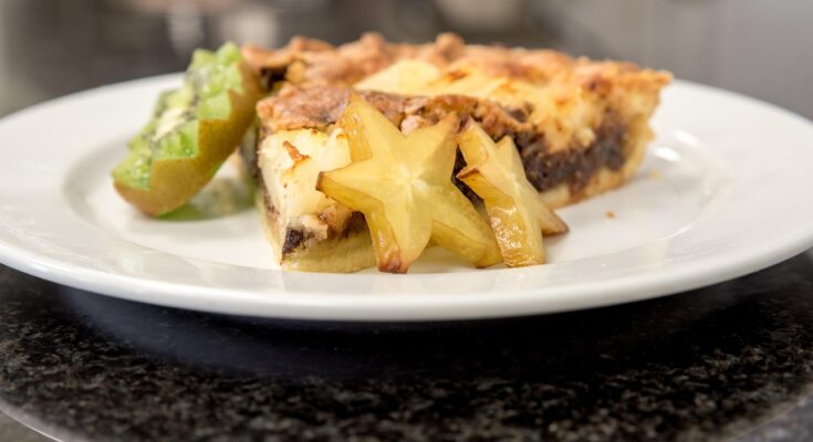 Apple and Pecan Danish Pastry Tart