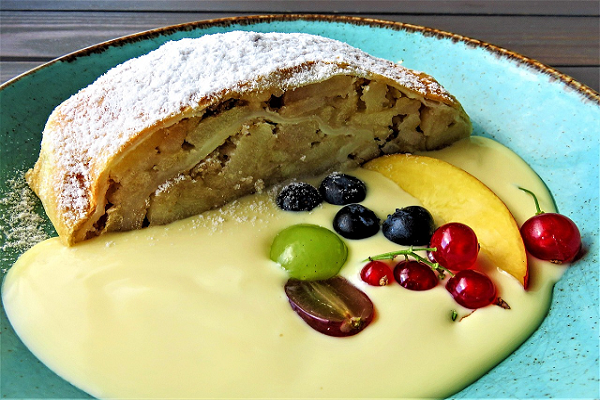 Apple Custard Tart