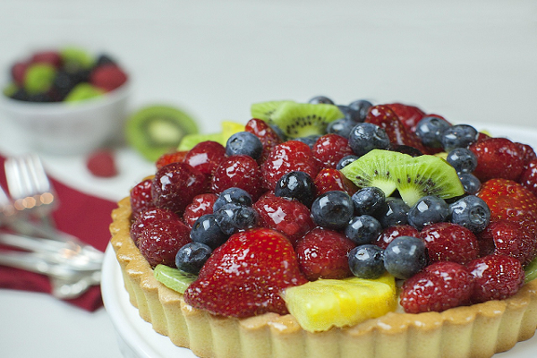 Apple Berry Tart