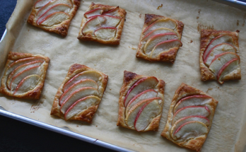 Frosted Crisp apple tart