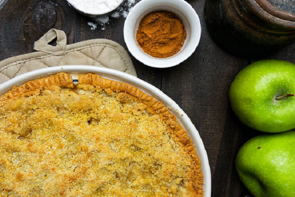 Apple Crumble Tart