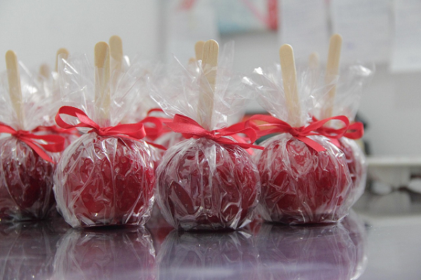 inside red apple fruit